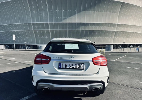 Mercedes-Benz GLA cena 79900 przebieg: 110000, rok produkcji 2015 z Wrocław małe 92